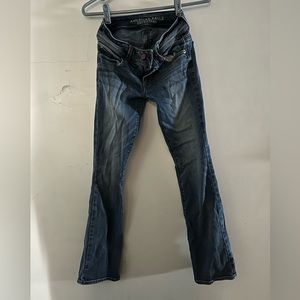 Kick boot stretch jeans
